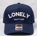 "Lonely Won't Last" Trucker Hat – Alaskan Blue